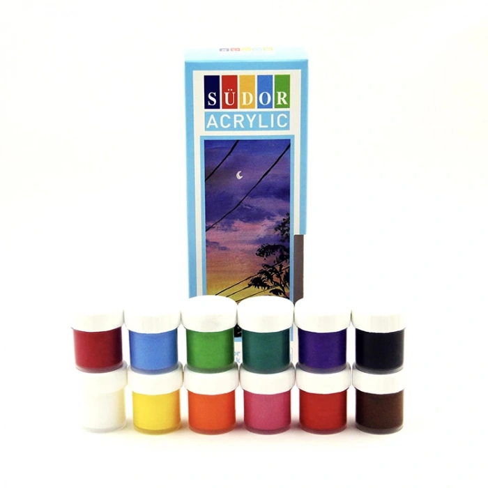 SÜDOR SD126 AKRİLİK BOYA 12 X 20 ML