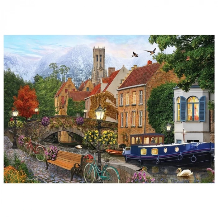 KS GAMES 22509 CANAL LIVING 96x68cm YAPBOZ/PUZZLE 2000 PARÇA