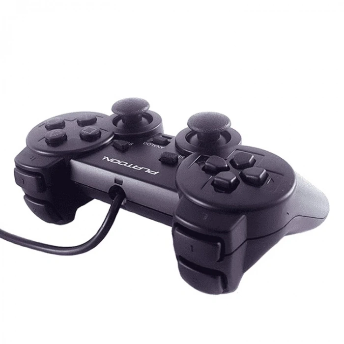 PLATOON PL-2596 USB DUAL SHOCK JOYSTICK - ANALOG GAMEPAD