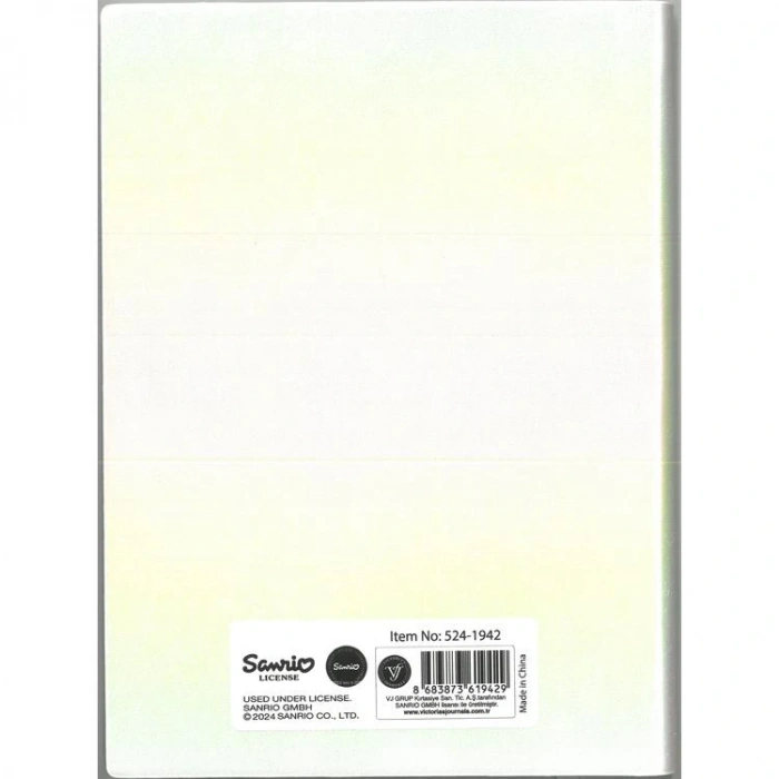 VICTORIAS JOURNALS 524-1942 KUROMI SMYTH FLEXY ESNEK VEGAN DERİ KAPAKLI 13X18 80 GR. 80 YAPRAK ÇİZGİLİ DEFTER