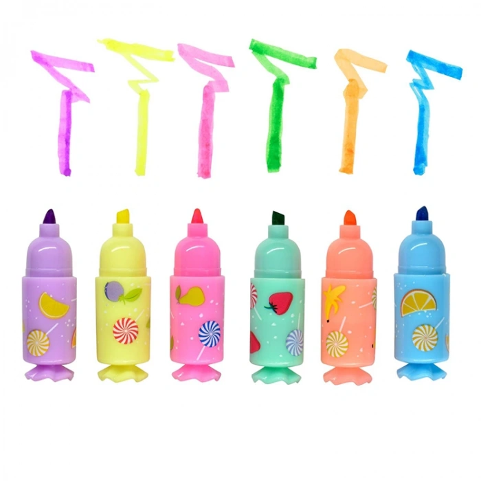 BRUNO VISCONTI CANDYMARKER CANLI RENKLER FOSFORLU KALEM