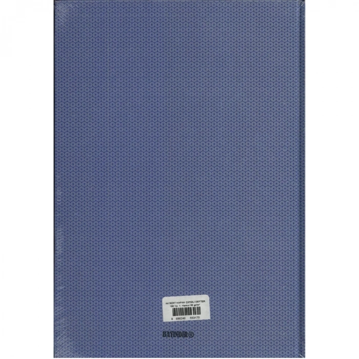 BAYINDIR 160 YP. A4 SERT KAPAK ÇİZGİLİ OKUL DEFTERİ