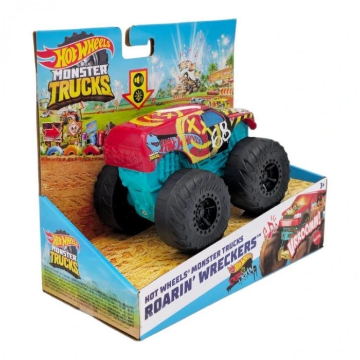 HOT WHEELS HDX60-HDX66 MONSTER TRUCKS KÜKREYEN ARABALAR 3+   (TEKLİ ARAÇ)