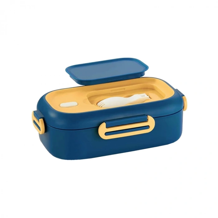 VAGONLİFE PASLANMAZ ÇELİK YEMEK KABI - LUNCH BOX BL2106 TURUNCU-LACİVERT
