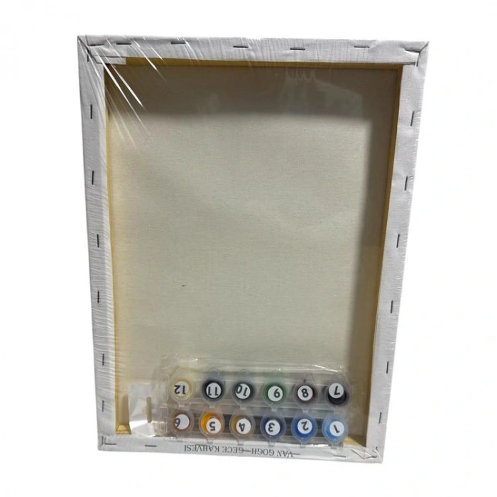 MİART MSB30414 30X40 SAYILARLA BOYAMA TUVAL - GECE KAHVESİ