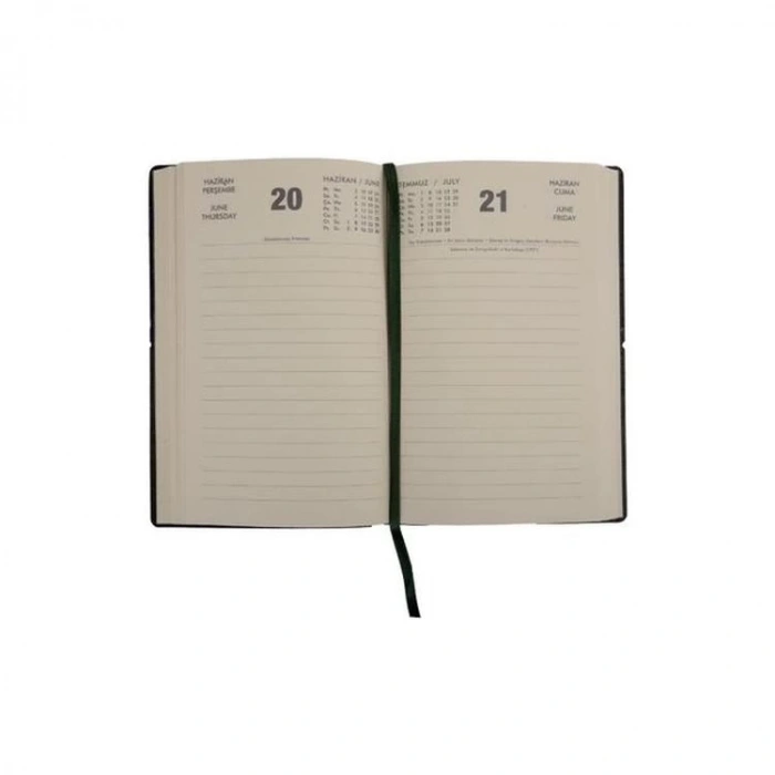 ECE 12X18 YENİ AKÇAY GÜNLÜK AJANDA YEŞİL