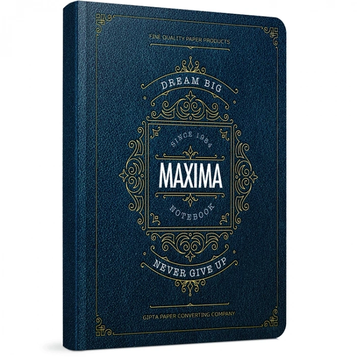 GIPTA MAXIMA İPLİK DİKİŞLİ SERT KAPAK DEFTER 13x21 120YP. ÇİZGİSİZ