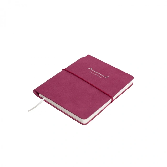 VICTORIAS JOURNALS 1087 KUKA SOFT KAPAK NOTEBOOK 10.5x14.8cm A6 80gr. 96YP. ÇİZGİLİ PLANNER DEFTER FUŞYA