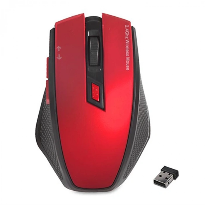 EVEREST SMW777 USB 2.4Ghz OPTİK WIRELESS MOUSE KIRMIZI