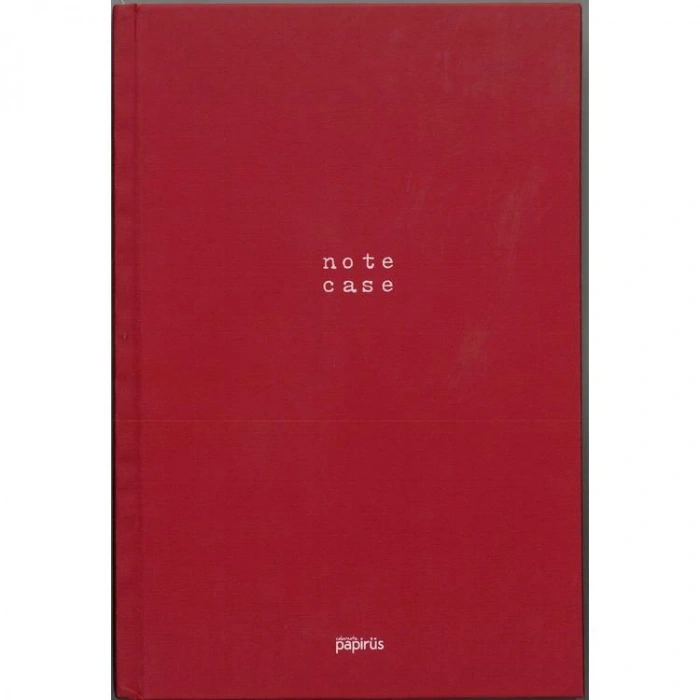 PAPİRÜS  NOTE CASE SERT KAPAK CİLTLİ 16X23 120YP. KARELİ DEFTER
