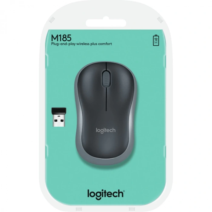 LOGITECH W.LESS M185 1000 DPİ GRİ MOUSE