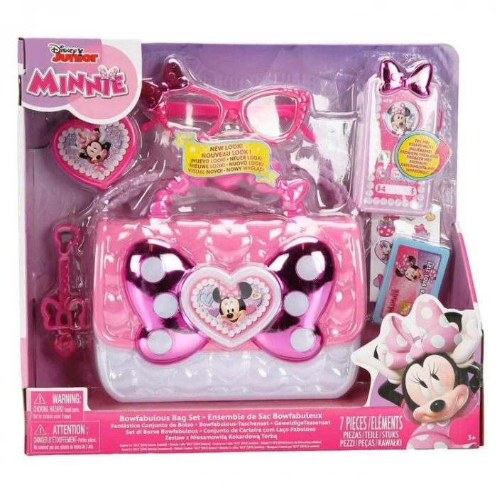 GIOCHI MCN37000 DISNEY JUNIOR MINNIE MOUSE KURDELE ÇANTA OYUN SETİ - 3+