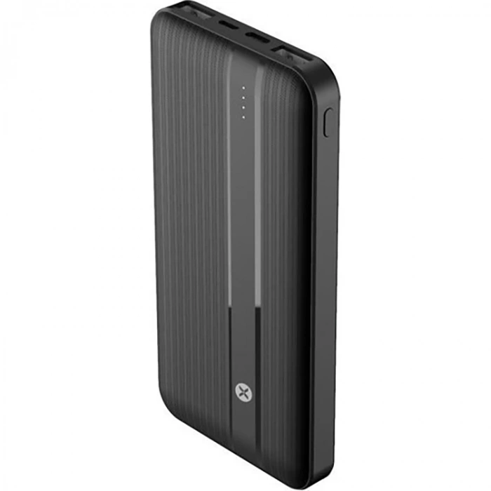 DEXIM DCA0035-B AM75 2xUSB 10.000mAh LED IŞIKLI TAŞINABİLİR POWERBANK SİYAH