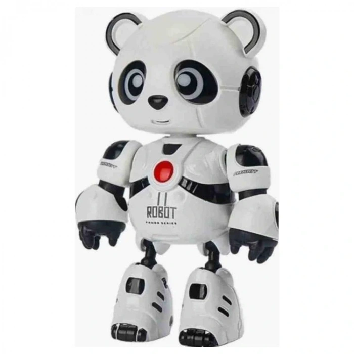 VARDEM MY66-Q1206 HAREKETLİ SESLİ IŞIKLI PİLLİ USB ROBOT PANDA 3+
