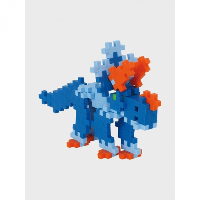 PLUS-PLUS 4094 TRICERATOPS MİNİ MİX BLOK PUZZLE YAPI SETİ 100 PARÇA TÜP