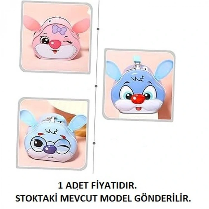 HUN BEST S-191-2 (13-10)  TAVŞAN KİLİTLİ METAL KUMBARA 3+ - TEKLİ