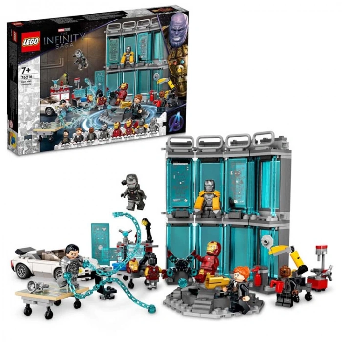 LEGO INFINITY SAGA 76216 IRON MAN ARMOURY 496 PARÇA 7+