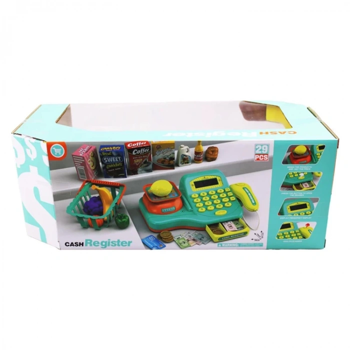 KIZILKAYA KZL-LS820A17-8  SEPETLİ TARTILI YAZAR KASA 29 PARÇA