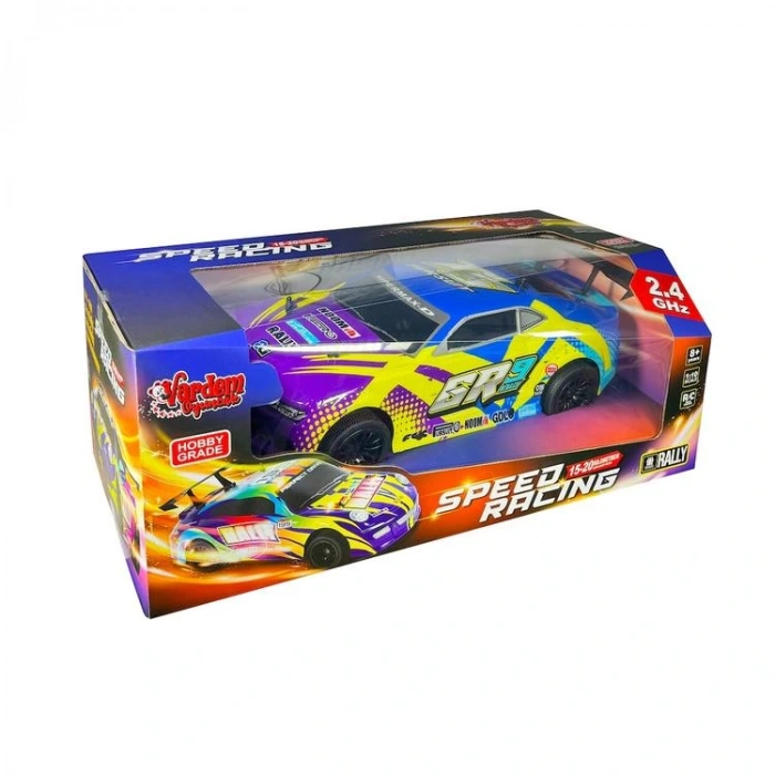 VARDEM S1854-60 1:10 UZAKTAN KUMANDALI RALLİ ARABA ŞARJLI KUTULU 8+