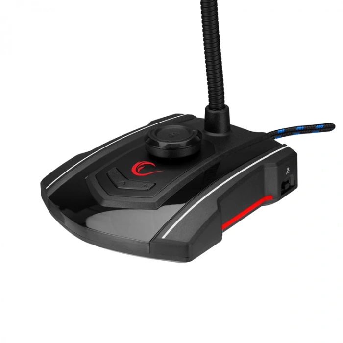 RAMPAGE SN-RMX9 SİYAH USB OYUNCU MASAÜSTÜ MİKROFON