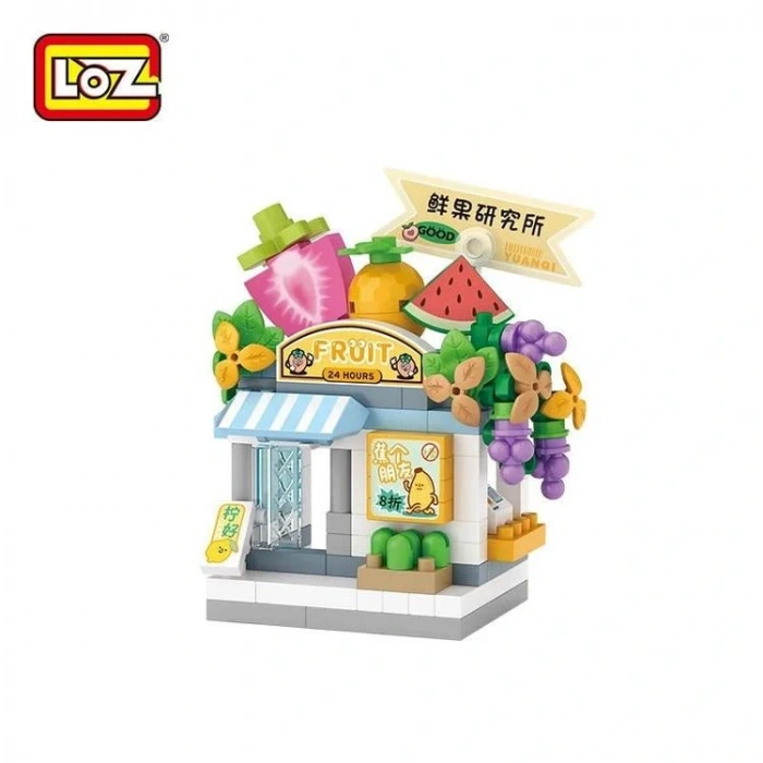 VAGONLIFE LOZ 8603 MİKRO BLOK MEYVE DÜKKANI 120 PARÇA