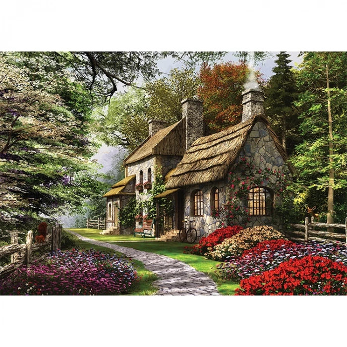 KS GAMES 24009 CARNATION COTTAGE 48x34cm YAPBOZ/PUZZLE 200 PARÇA