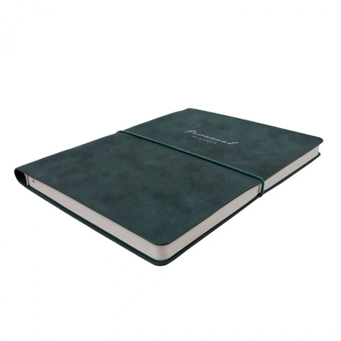 VICTORIAS JOURNALS 1822 KUKA SOFT KAPAK NOTEBOOK 14.8x21cm A5 80gr.96YP. ÇİZGİLİ DEFTER KOYU YEŞİL