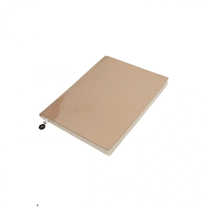 VICTORIAS JOURNALS 1084 SMYTH RUGAN ESNEK KAPAK 19x25cm 80gr. 96YP. ÇİZGİLİ DEFTER BEJ