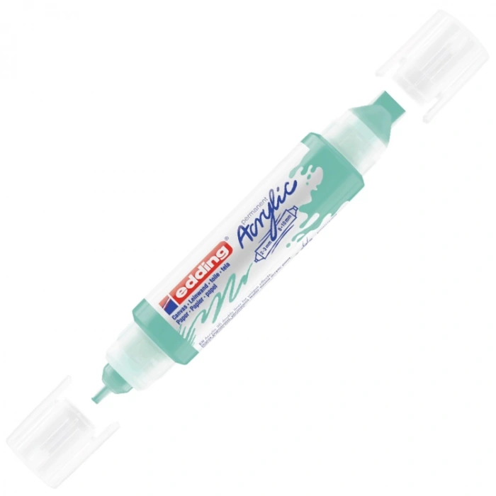 EDDING 5400 NO:934 3D DOUBLE LINER AKRİLİK KALEM PARLAK TURKUAZ