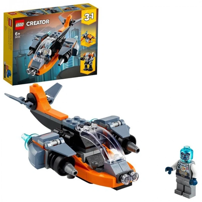 LEGO CREATOR 6327645 31111 SİBER İNSANSIZ HAVA ARACI