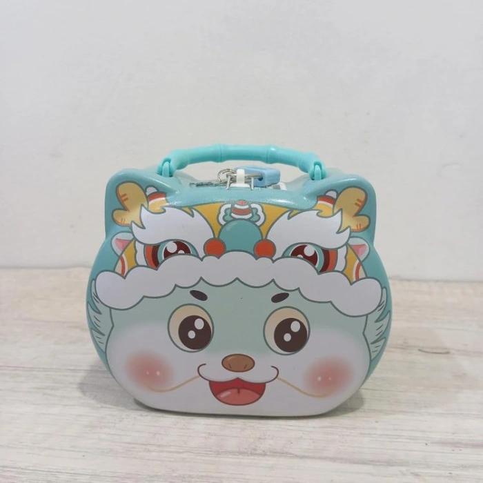 HUN BEST S-283 (13-28)  KEDİ KİLİTLİ METAL KUMBARA 3+ - TEKLİ