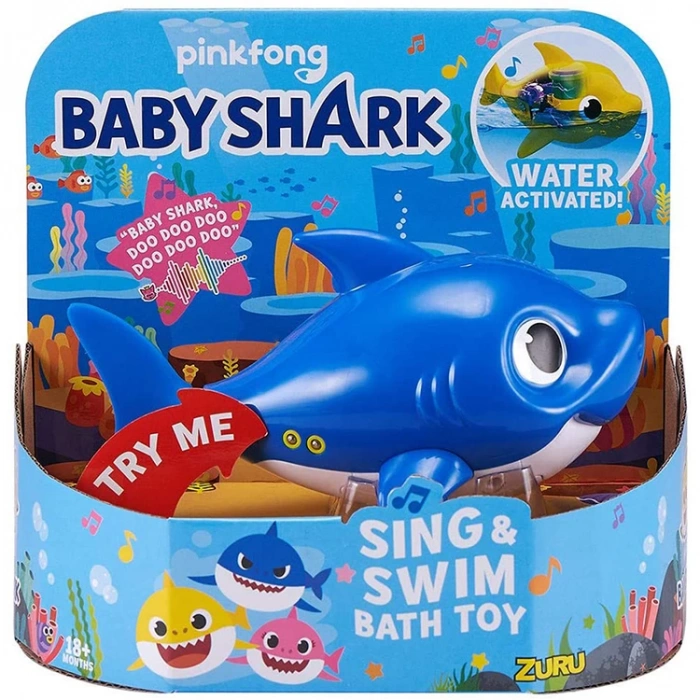 GIOCHI BABY SHARK ŞARKI SÖYLEYEN VE YÜZEN FİGÜR GIO-BAH03000 (25282)
