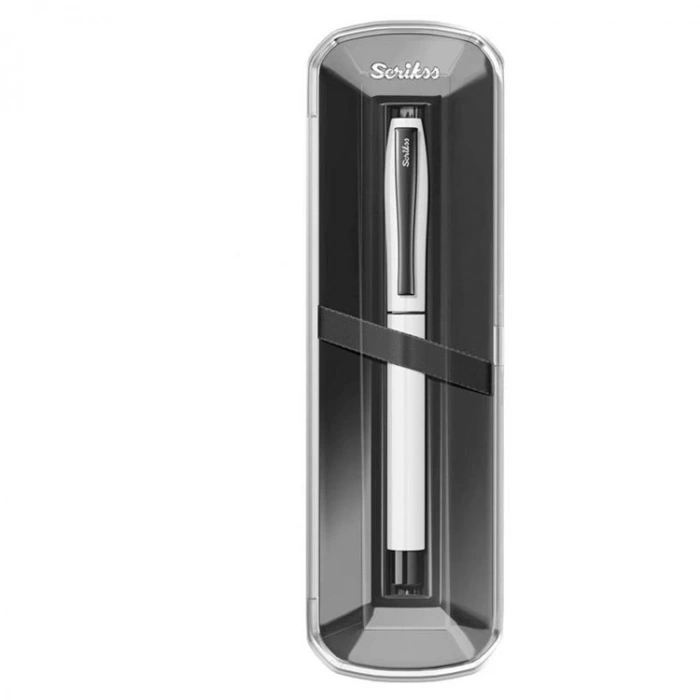 SCRIKSS KARNAVAL ROLLER KALEM BEYAZ KRİSTAL KUTU