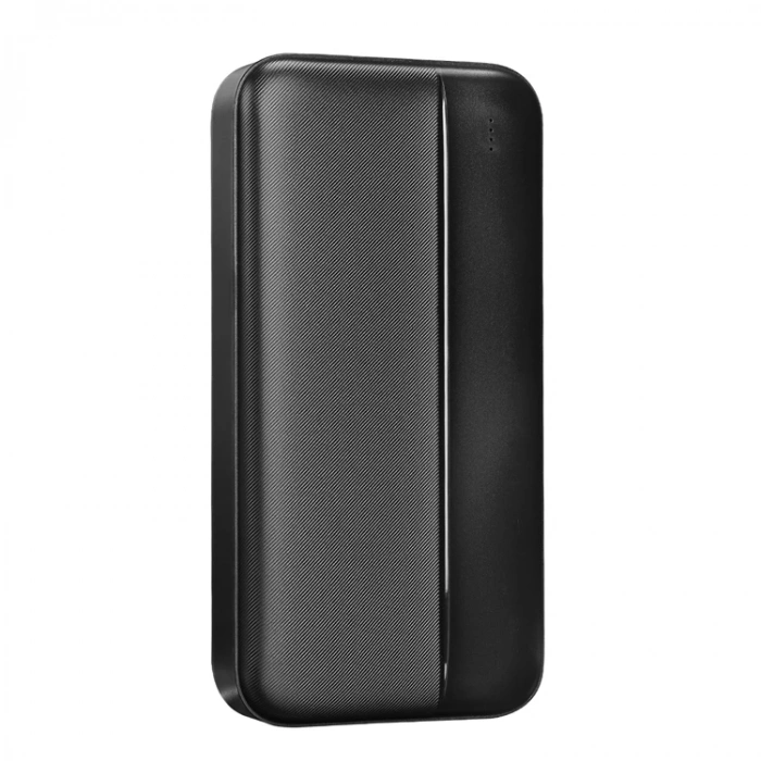 S-LINK  P201 MİCRO+TYPE-C+USB TAŞINABİLİR POWERBANK SİYAH 20000mah