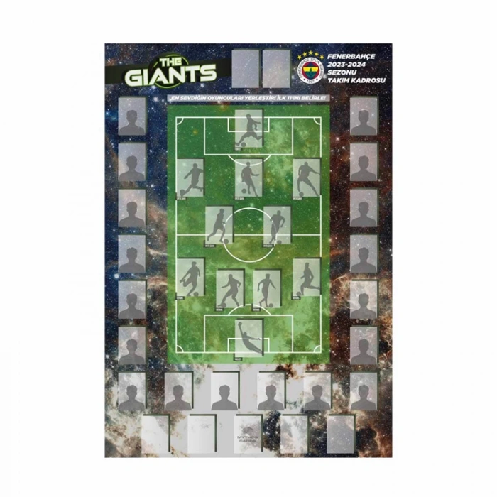 MYTHOS FENERBAHÇE 2023-2024 SEZONU THE GIANTS DEV POSTER VE ÇIKARTMA SETİ