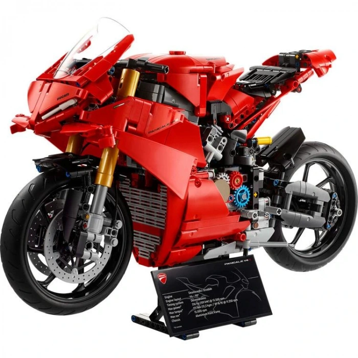 LEGO TECHNIC 42202 DUCATİ PANİGALE V4 S MOTOSİKLET 1603 PARÇA 18 +