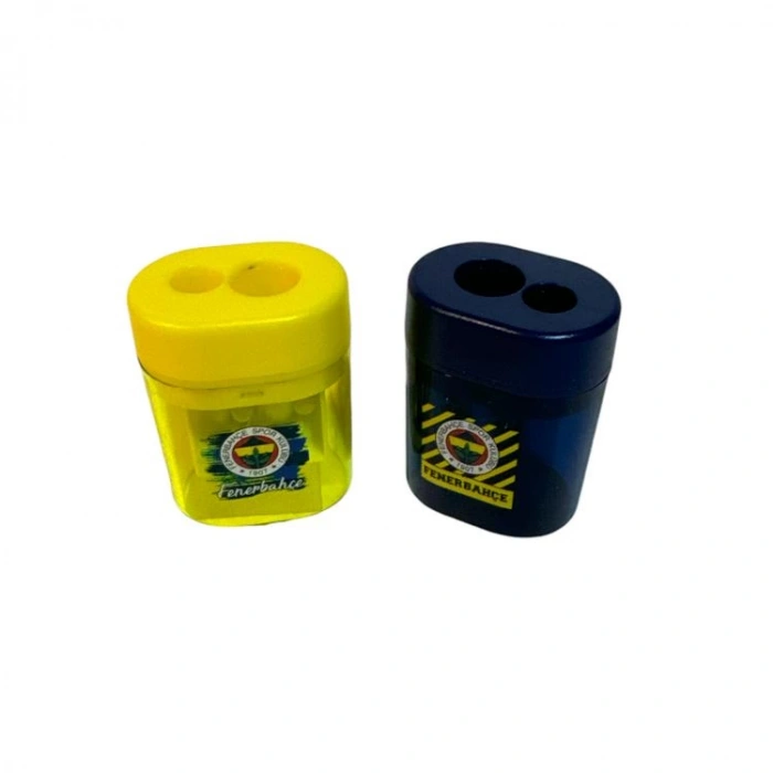 TMN 581973 FENERBAHÇE ÇİFT BIÇAKLI (GÖZLÜ) HAZNELİ OVAL KALEMTRAŞ - TEKLİ