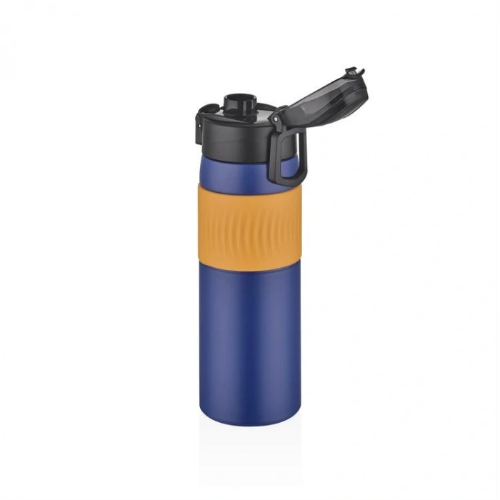 VAGONLİFE KİLİTLİ ÇELİK MATARA 031 580ML NAVY BLUE