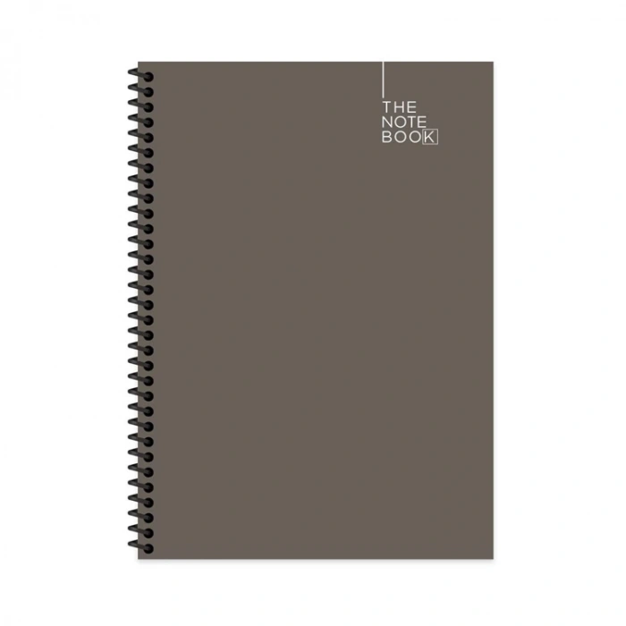 KESKİN 17X24 THE NOTEBOOK MN SERT KAPAK SPİRALLİ DEFTER 96 YP. ÇİZGİLİ - 410446