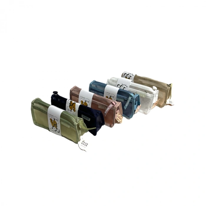 DK JFR-6670 İKİ GÖZLÜ FİLE KALEM ÇANTASI