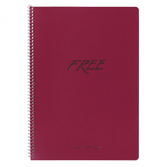 KESKİN FREE PLATİNUM PP KAPAK DEFTER A4 100 YP. KARELİ