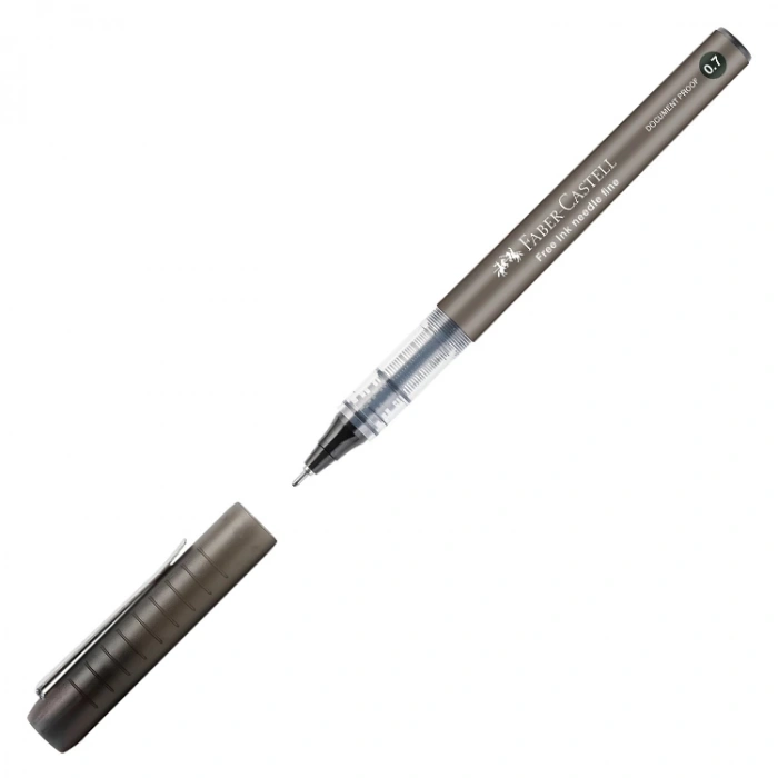 FABER CASTEL FREE NEEDLE ROLLER KALEM 0.5mm SİYAH