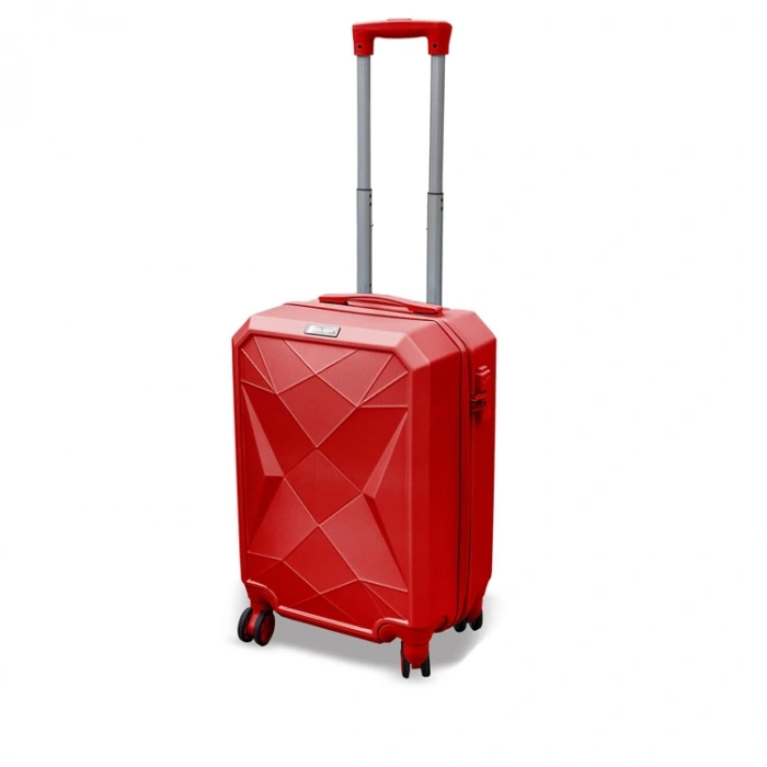 CORAL HIGH 16621 DIAMOND VALİZ KÜÇÜK BOY KIRMIZI