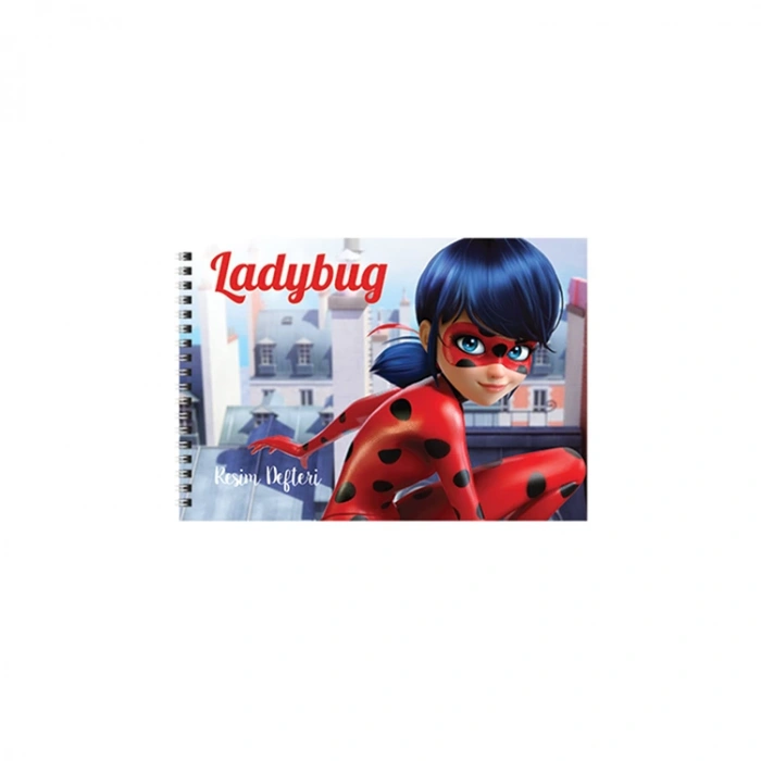 KESKİN LADY BUG 17X24 SPİRALLİ KARTON KAPAK RESİM DEFTERİ 15YP.