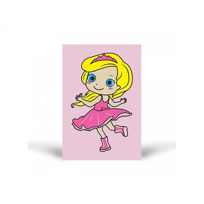 ARTİKEL TUZ BOYAMA SETİ POŞETLİ PRENSES KB-105