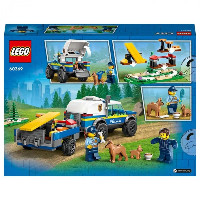 LEGO CITY 60369 MOBİL POLİS KÖPEĞİ EĞİTİMİ
