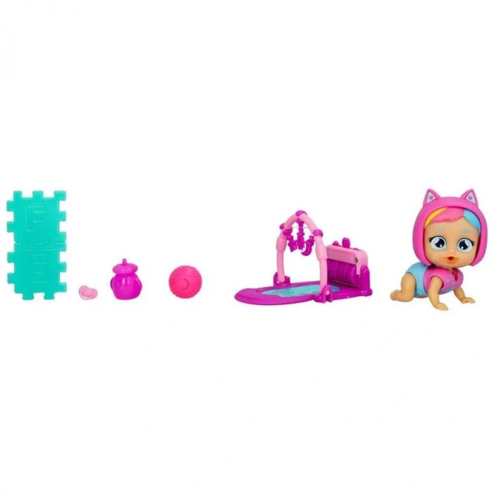 CRY BABIES PLAY TIME MİNİ BEBEK VE GYM -923270