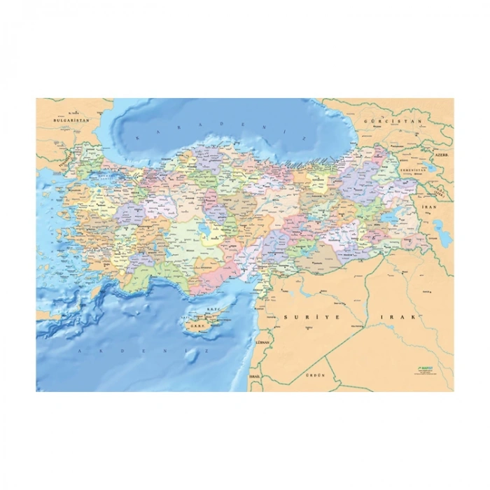 KS GAMES 11331 TÜRKİYE HARİTASI 48x34cm. YAPBOZ/PUZZLE 200 PARÇA