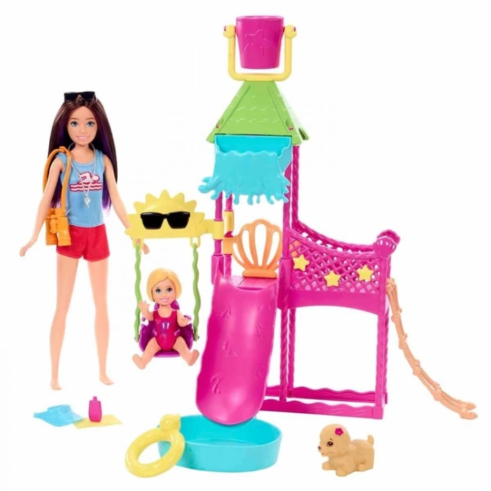 BARBIE HKD80 SKIPPERIN SU PARKI EĞLENCESİ OYUN SETİ