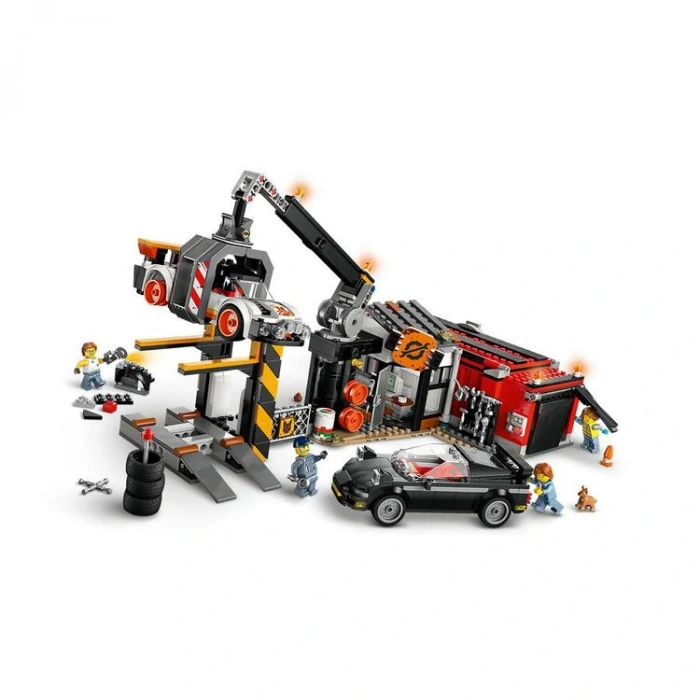 LEGO CITY 60472 HURDALIK VE ARABALAR 871 PARÇA  7+